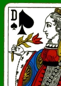 Jeu de cartes Agrandies