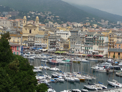  CALVI :La tour de SEL  <BR> vue de la mer