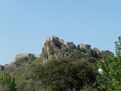 Citadelle Corte et mur d enceinte