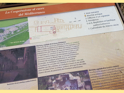 Le site archéologique de Mariana présente différents types de vestiges, de la colonie romaine à la cathédrale Santa Maria Assunta, édifiée au XIIe siècle. 