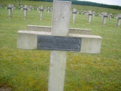 Tombe deSERENI Simon  à <a HREF=fotom2l.php?necro=149>  <U>Ambleny (Necropole Nationale 