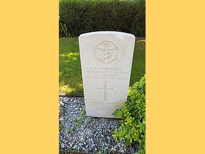 Tombe deWHEATLEY Albert Norton à <a HREF=fotom2l.php?necro=342>  <U>Biguglia (CimetiÃ¨re du Commonwealth "war cemetery")</U> </A> 