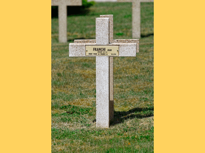 Tombe deFRANCHI Roch à <a HREF=fotom2l.php?necro=315>  <U>Cutting (Nécropole nationale 