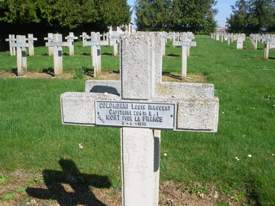 Tombe deCOLOMBANI Innocent  à <a HREF=fotom2l.php?necro=277>  <U>Montdidier (Nécropole Nationale) </U> </A> 3610