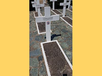 Tombe deKERCHOVE DENTERCHEM (de) Guy à <a HREF=fotom2l.php?necro=341>  <U>Bastia (CarrÃ© militaire du cimetiÃ¨re Montesoro)</U> </A> 