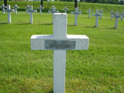 Tombe deABBI Antoine à <a HREF=fotom2l.php?necro=167>  <U>Saint-Quentin (Nécropole Nationale) </U> </A> 2539