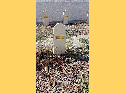 Tombe deLAHOU OU MOHA à <a HREF=fotom2l.php?necro=343>  <U>Saint-Florent (NN "CimetiÃ¨re des Tabors")</U> </A> 