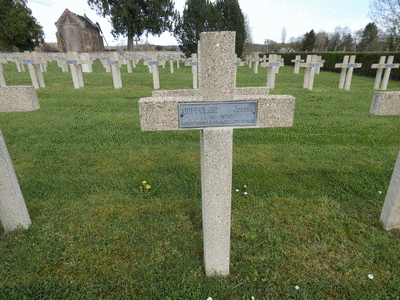 Tombe deCOPPOLANI Joseph à <a HREF=fotom2l.php?necro=215>  <U>Les Islettes (Nécropole nationale) </U> </A> 1894