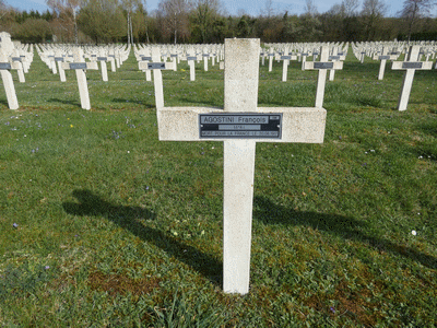 Tombe deAGOSTINI François à <a HREF=fotom2l.php?necro=289>  <U>Verdun ( Nécropole nationale 