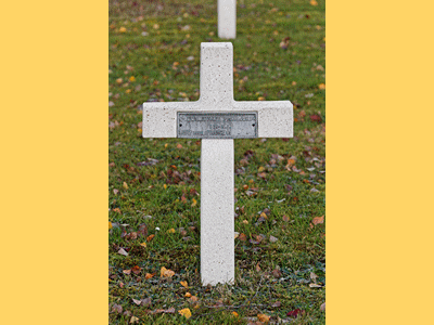 Tombe deDON IGNAZI Pierre Joseph à <a HREF=fotom2l.php?necro=213>  <U>Badonviller (Nécropole nationale) </U> </A> 95