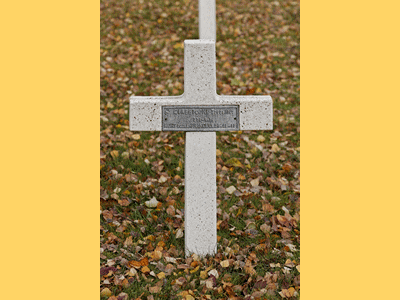 Tombe deGIABBICONI Toussaint à <a HREF=fotom2l.php?necro=213>  <U>Badonviller (Nécropole nationale) </U> </A> 162