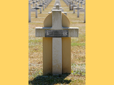 Tombe deMARY François Antoine à <a HREF=fotom2l.php?necro=213>  <U>Badonviller (Nécropole nationale) </U> </A> 1269