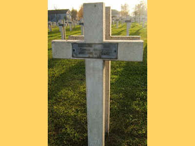 Tombe deCASSANDRI Félix à <a HREF=fotom2l.php?necro=216>  <U>Sarrebourg (NÃ©cropole Nationale des prisonniers de guerre FranÃ§ais)</U> </A> 4930