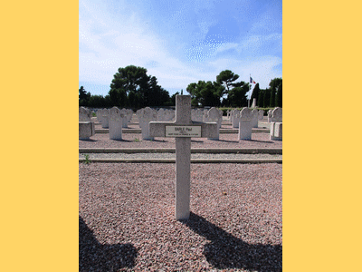 Tombe deBARLE Paul à <a HREF=fotom2l.php?necro=394>  <U>Nimes (CarrÃ© mixte 10D du cimetiÃ¨re Pont-de-Justice)</U> </A> Rang K3 Tombe 24