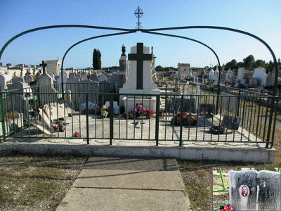 Tombe deCODACCIONI Antoine Simon à <a HREF=fotom2l.php?necro=393>  <U>Miramas (CarrÃ© militaire cimetiÃ¨re communal)</U> </A> 