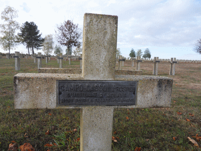 Tombe deCAMPOCASSO Prosper à <a HREF=fotom2l.php?necro=260>  <U>Jonchery sur Suippes (NÃ©cropole militaire)</U> </A> 246