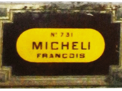 Tombe deMICHELI François  à <a HREF=fotom2l.php?necro=386>  <U>Marseille (Crypte du cimetière Saint-Pierre) </U> </A> 731