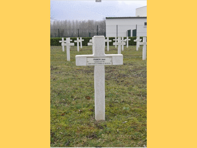 Tombe deFRANCHI Jean Auguste Etienne à <a HREF=fotom2l.php?necro=496>  <U>Vitry-le-François (Nécropole nationale) </U> </A> 1388