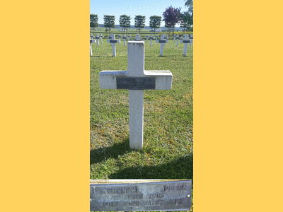 Tombe deLANFRANCHI Joseph Nicomède à <a HREF=fotom2l.php?necro=218>  <U>Sillery (Nécropole nationale) </U> </A> 5067