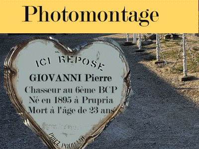 Tombe deGIOVANNI Pierre à <a HREF=fotom2l.php?necro=664>  <U>Brignoles(CimetiÃ¨re Municipal Saint-Pierre)</U> </A> Tombe 26