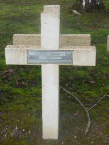 Tombe deMARFISI Marius à <a HREF=fotom2l.php?necro=282>  <U>Verdun ( NÃ©cropole nationale Faubourg PavÃ©)</U> </A> 1498