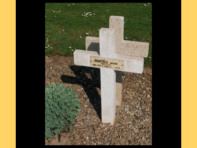 Tombe deMARTELLI Antoine Jacques à <a HREF=fotom2l.php?necro=75>  <U>Soupir NÂ° 2 (NÃ©cropole nationale)</U> </A> 2270