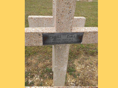 Tombe deORSINI Emile  à <a HREF=fotom2l.php?necro=141>  <U>Cléry-sur-Somme (Nécropole Nationale 