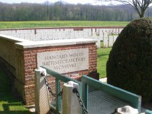 Hangard (CimetiÃ¨re anglais "WOOD Cemetery)