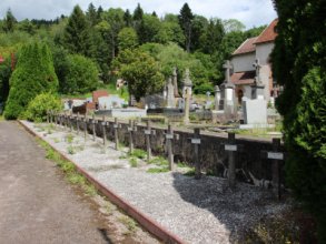 La Petite-Fosse (Carré militaire dans le cimetière communal)