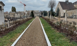 Mantes-la-Jolie (carré militaire dans le cimetière ommunal)l