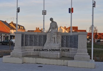 Monuments aux Morts dans le<BR> département de la Somme
