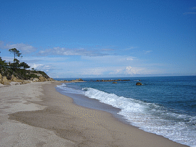 La plage de Scaffa Rossa  (SOLARO)