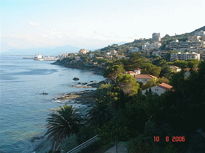 PIETRANERA -  vue sur le port de Bastia