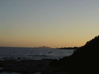 AJACCIO - Les îles Sanguinaires