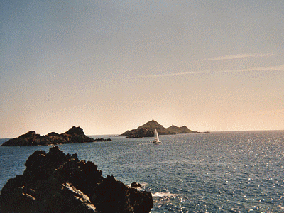 AJACCIO - Les îles Sanguinaires 