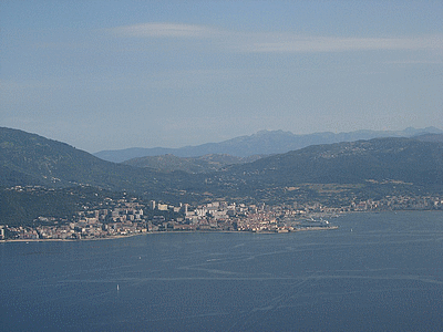 AJACCIO ville - Arrivée par avion