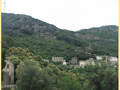 Ruglianu<BR>Eolienne et ancien moulin 