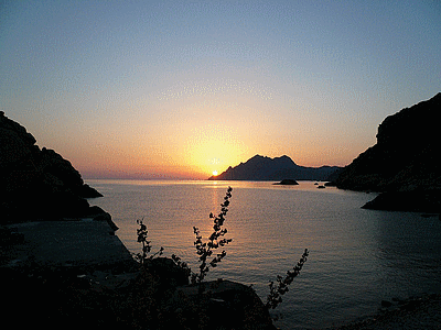 Coucher de soleil  vu  de PORTO (20090819)    (Photographie de Jean-Marie-VERGES) <br><A href=vos/2006/308.jpg>Afficher l'image ?</A>