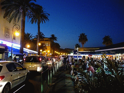 AJACCIO - Le port de nuit