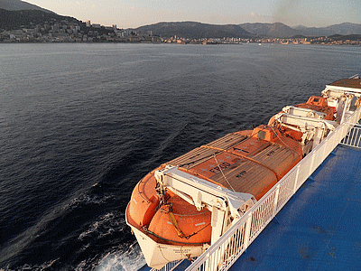 AJACCIO vu du pont du GIROLATA