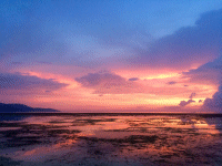 BALI (IndonÃ©sie)Â : Coucher de Soleil