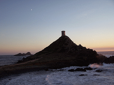 AJACCIO -coucher de soleil aux îles Sanguinaires. (20070425)    (Photographie de Mathieu-Nivaggioni) <br><A href=ajaccio/sangui/917.jpg>Afficher l'image ?</A>