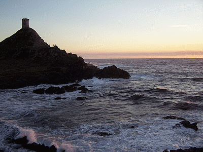 AJACCIO -coucher de soleil aux îles Sanguinaires. (20070425)    (Photographie de Mathieu-Nivaggioni) <br><A href=ajaccio/sangui/918.jpg>Afficher l'image ?</A>
