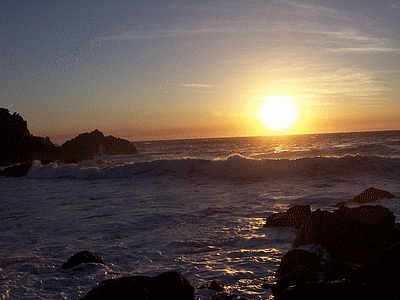 AJACCIO -coucher de soleil aux îles Sanguinaires. (20070425)    (Photographie de Mathieu-Nivaggioni) <br><A href=ajaccio/sangui/940.jpg>Afficher l'image ?</A>